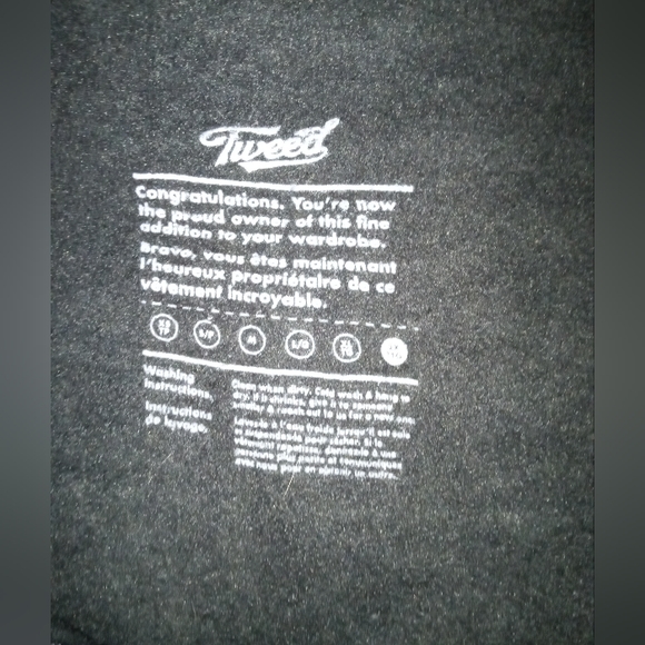 NWT Tweed Unisex Hoodie - Picture 8 of 9